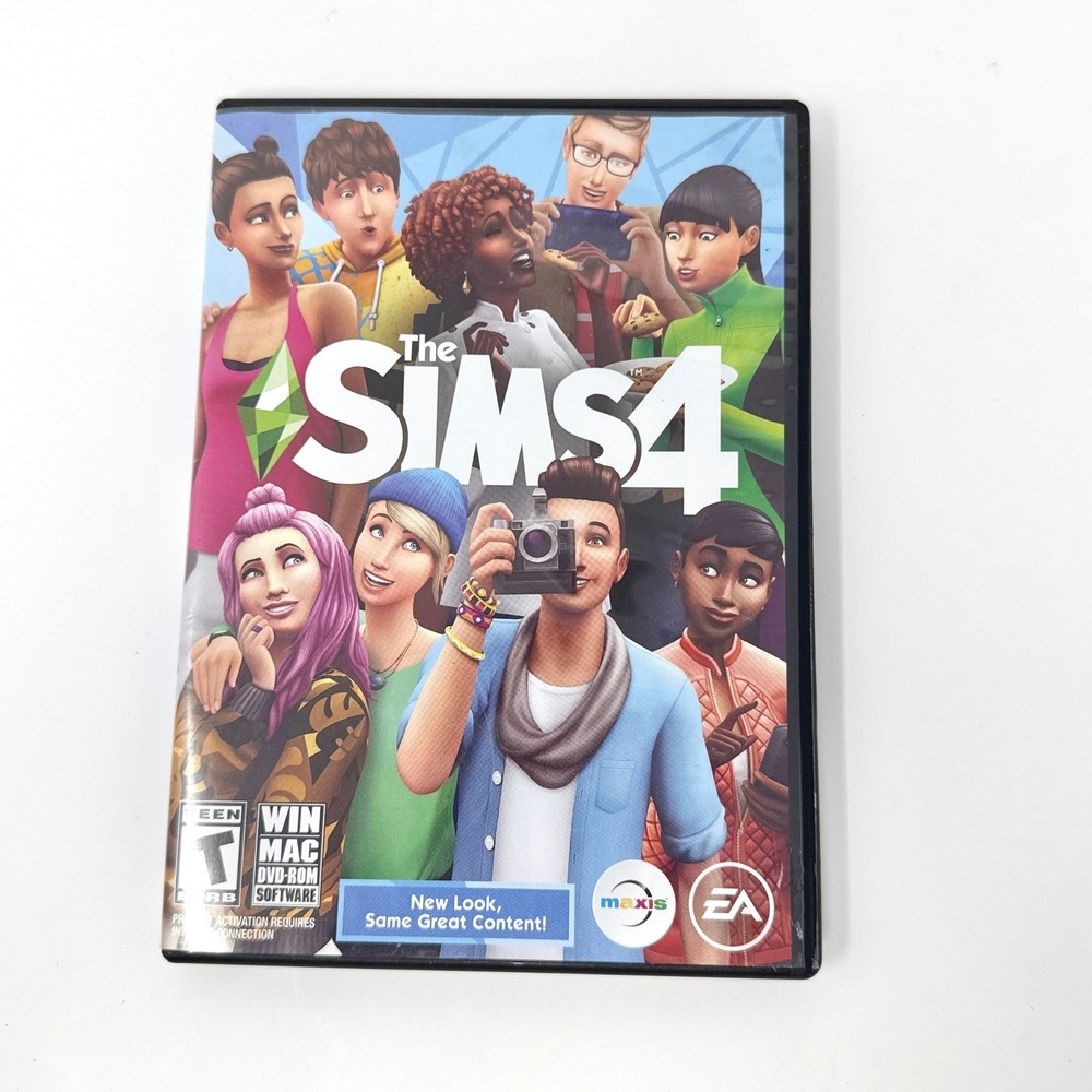 The Sims 4 PC Mac DVD-ROM 2014 Electronic Arts‎ Maxis Life Simulation Base Game